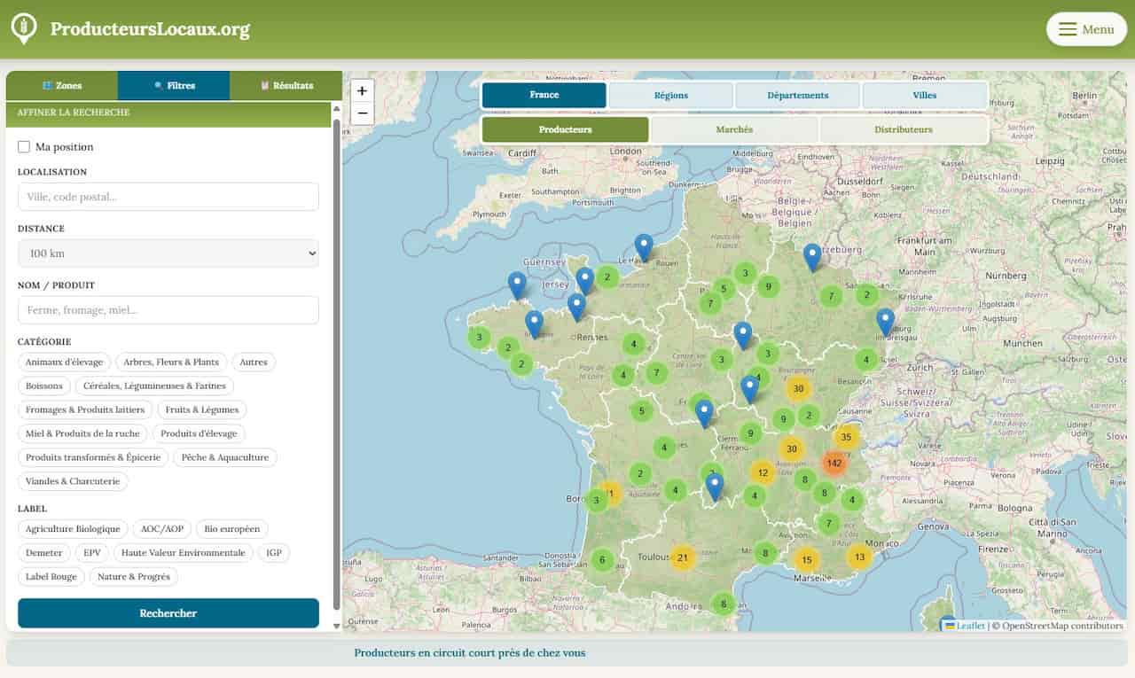 La page Recherche fait peau neuve