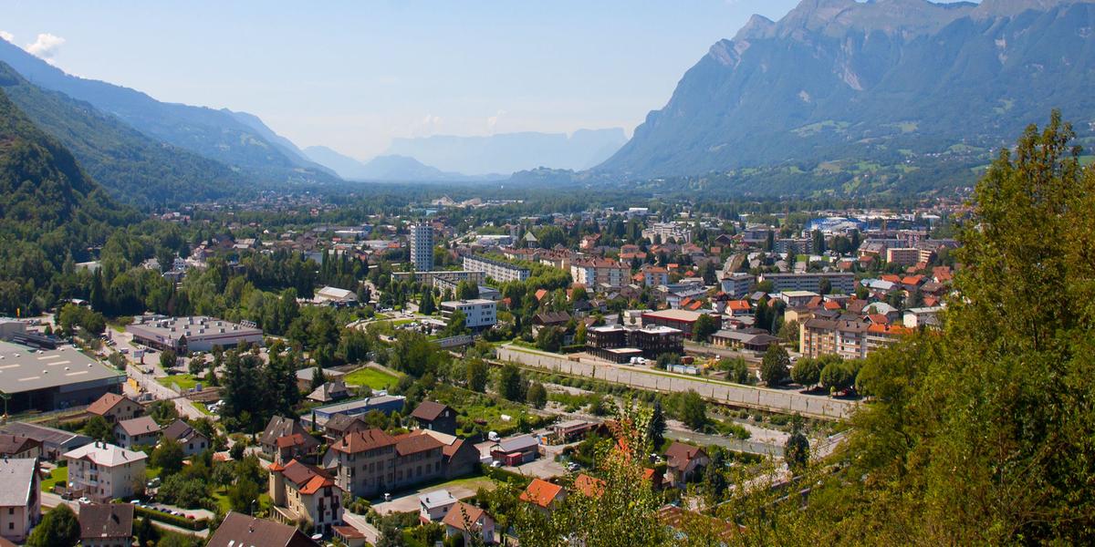 Paysage de Albertville